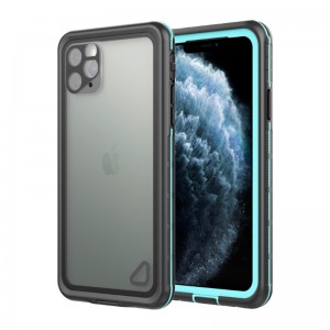 Melhor iPhone à Prova d'água 11 casos baratos à Prova de Vida para iphone11 puch wterproof para iPhone ('azul) com cobertura traseira transparente